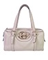 Britt Boston, &pound;200, Handbags, Cream, Leather, Front view